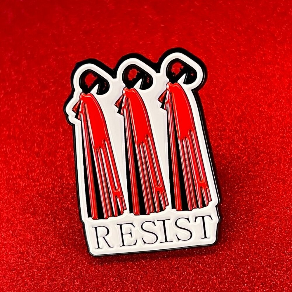 Feminist Protest - RESIST Handmaid's Tale Inspired Enamel Pin